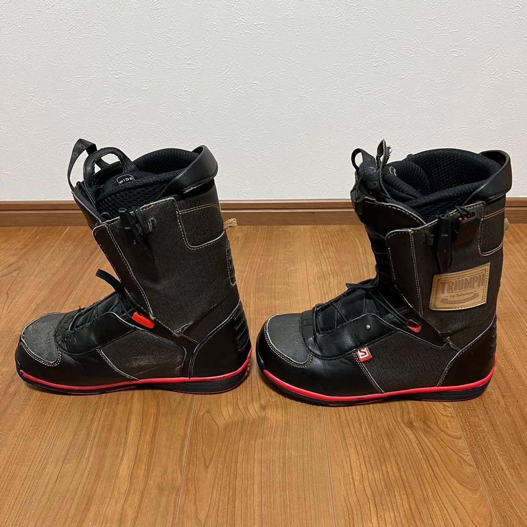 【即日発送】SALOMON スノボブーツTRIUMPH WIDE 25.5cm