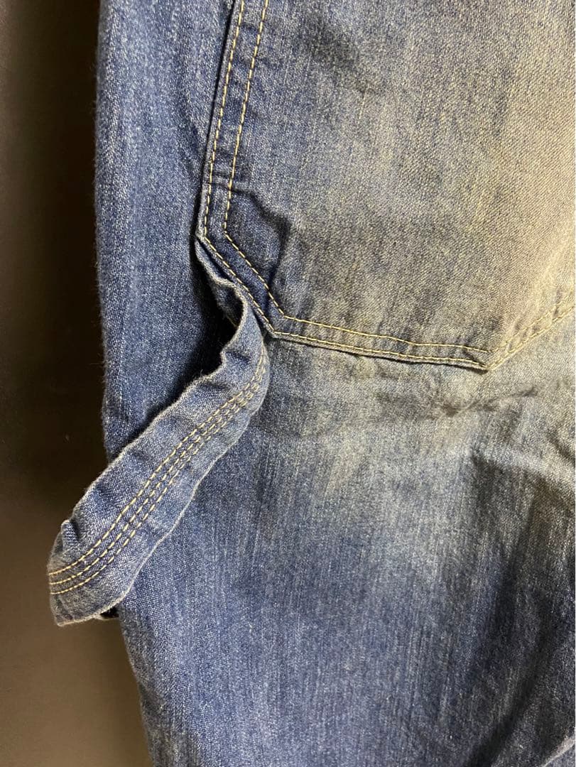 JOURNAL STANDARD パッチワーク ビンテージ加工デニム ツナギ