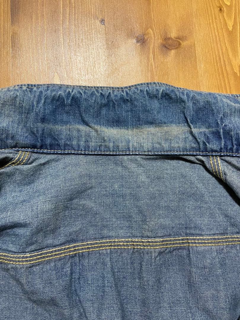 JOURNAL STANDARD パッチワーク ビンテージ加工デニム ツナギ