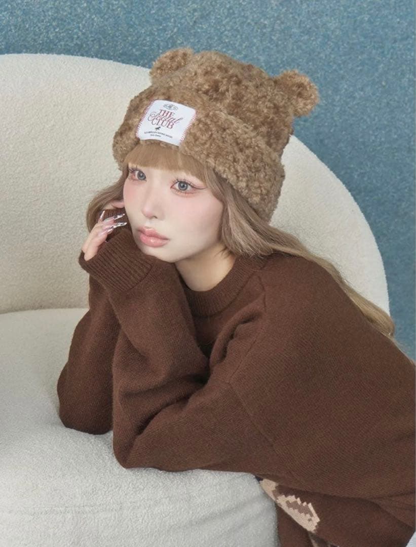 新品・未開封♡Darich♡テディベアハット　MOC