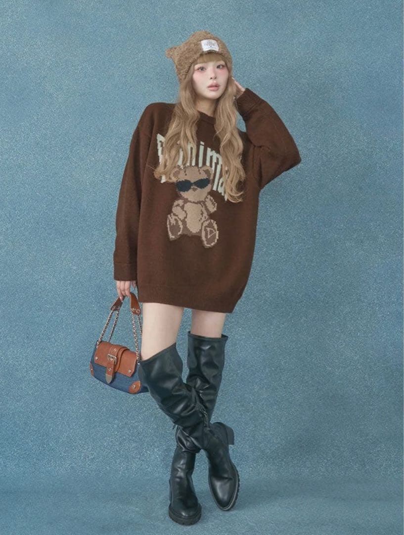 新品・未開封♡Darich♡テディベアハット　MOC