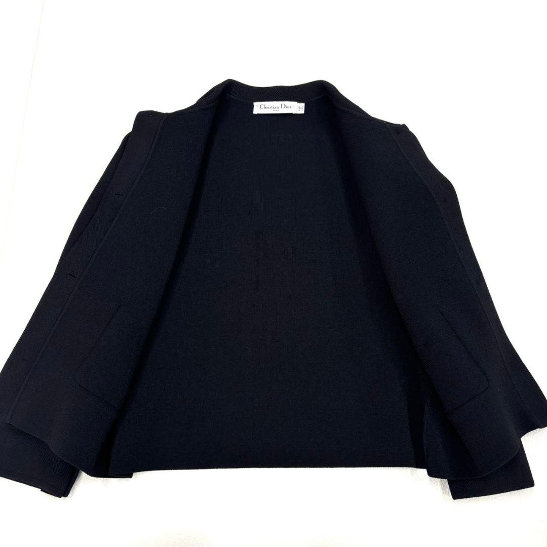 クリスチャン・ディオール スターボタン クロップドジャケット 36