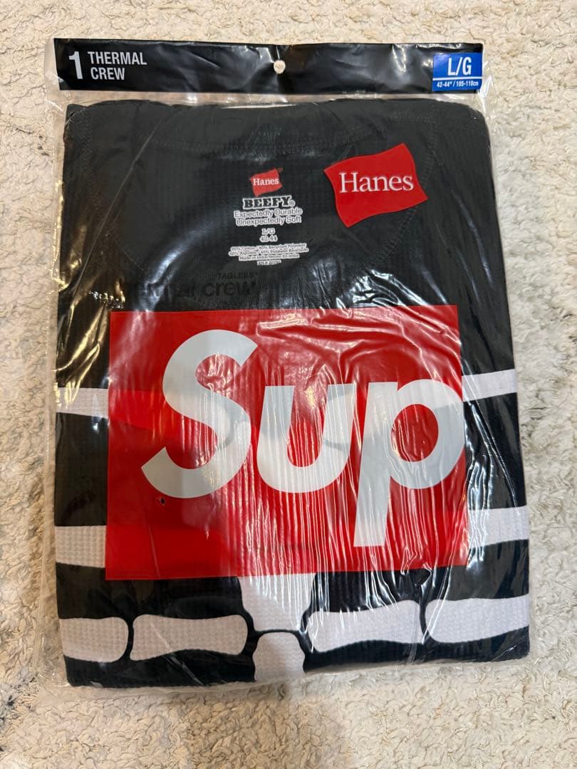 【未開封新品】Supreme Bones Thermal Crew L