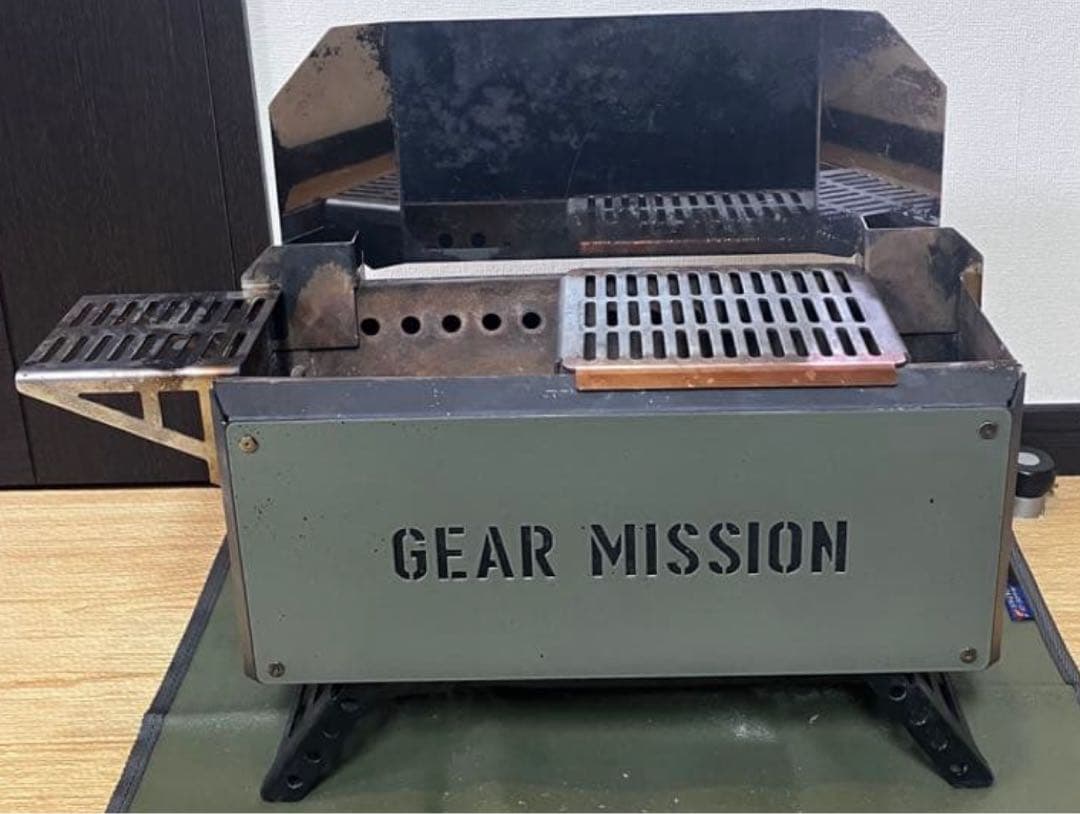 GEAR MISSION 焚き火台 GM-BF1FT1 セット