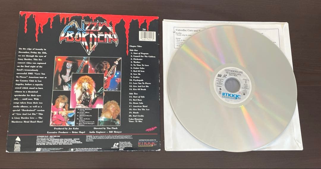 プログレ ヘビメタ サザンロック LD セット 8枚 アイアンメイデン