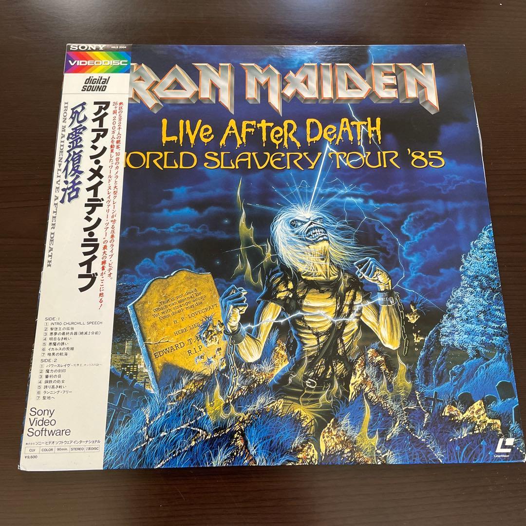 プログレ ヘビメタ サザンロック LD セット 8枚 アイアンメイデン