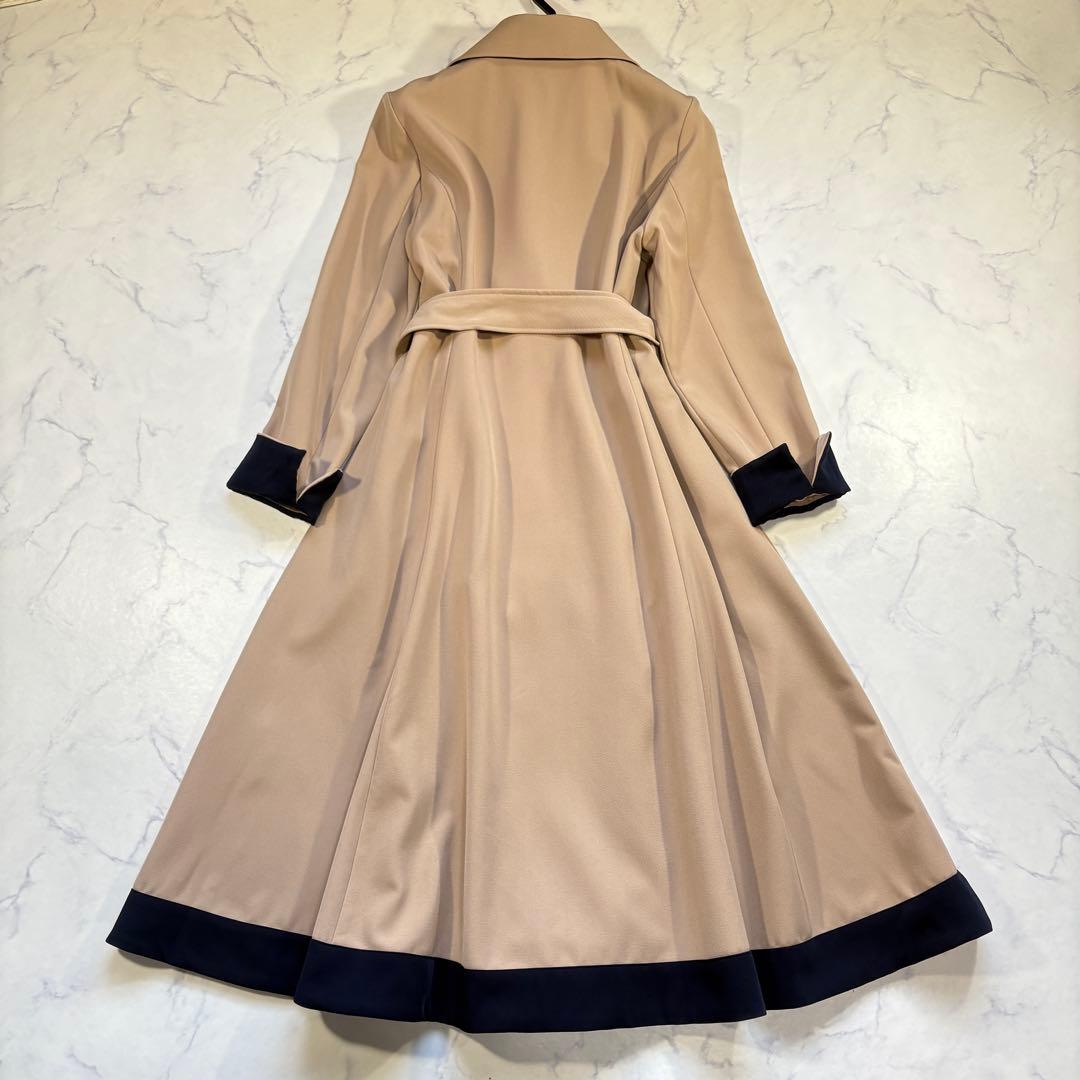 ジェンヌ 完売品 オードリーフレアトレンチコート S