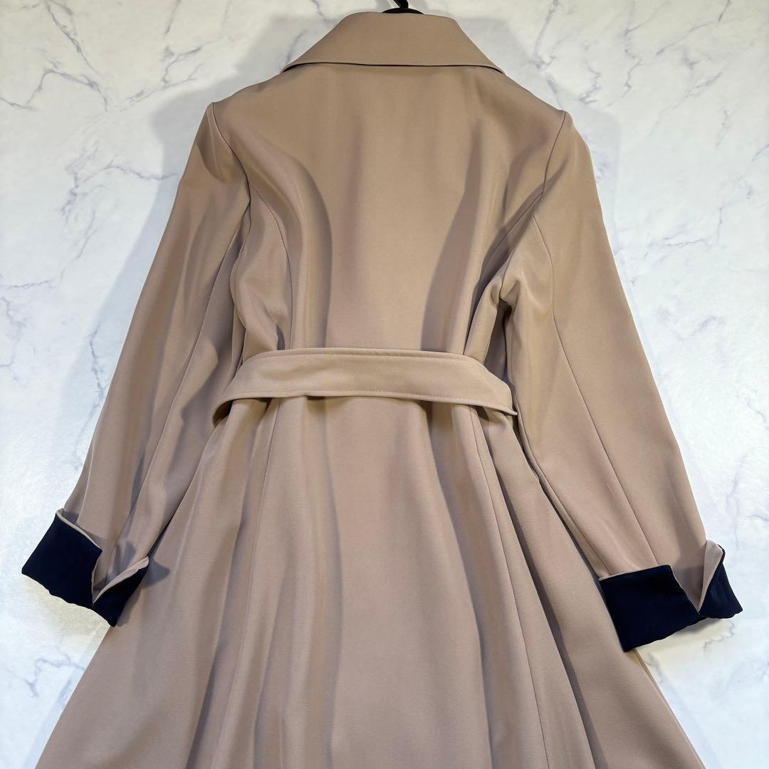 ジェンヌ 完売品 オードリーフレアトレンチコート S