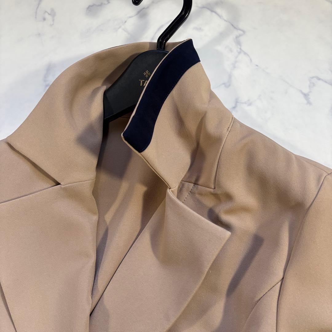 ジェンヌ 完売品 オードリーフレアトレンチコート S