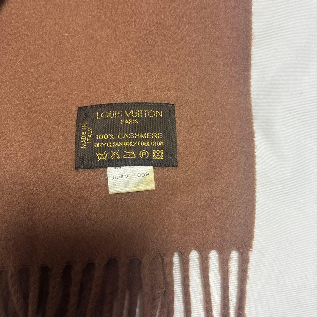 ルイヴィトンマフラーカシミヤ100%