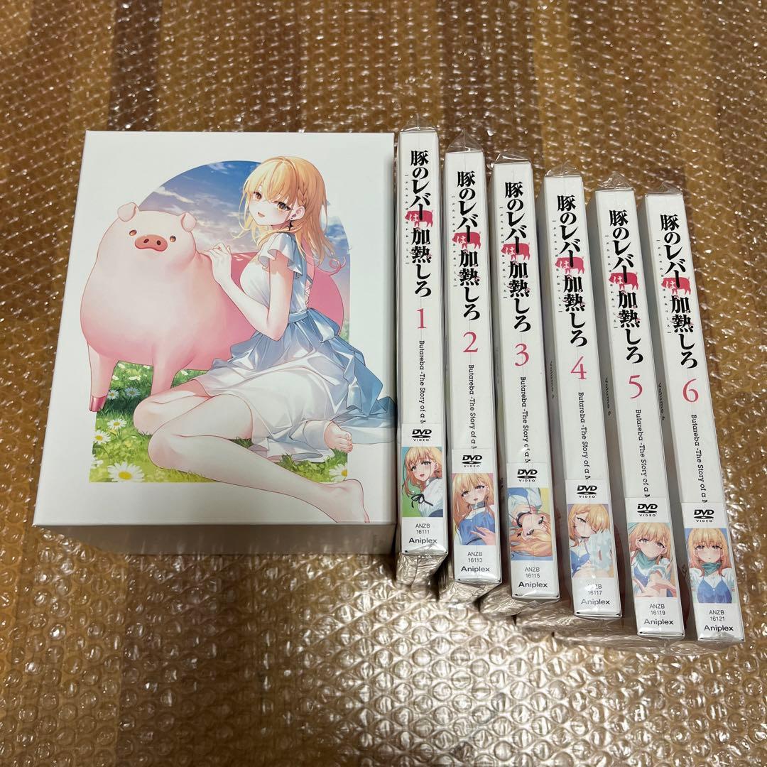 豚のレバーは加熱しろ 豚レバ DVD 全6巻セット 全巻収納BOX付き