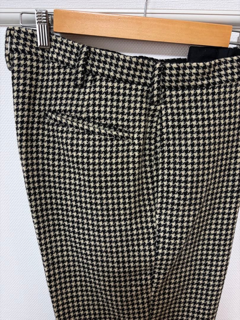コグマ様、週末大特価！アナトミカ　トリムステムパンツ　千鳥格子