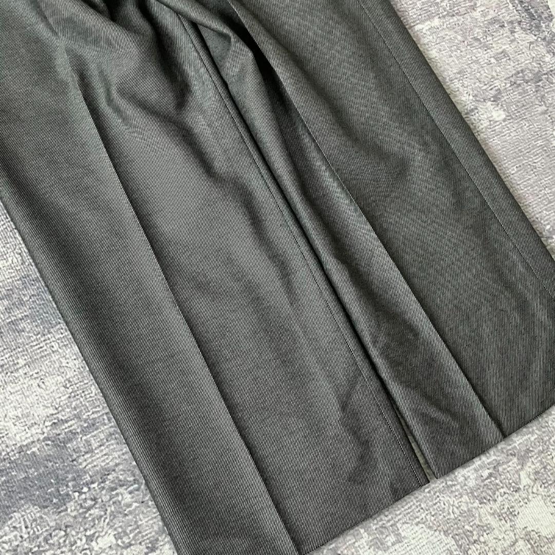 【超希少XL】バーバリーロンドン スーツ セットアップ ダブル 銀ボタン グレー