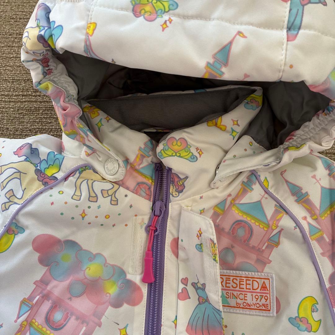 2万相当♡110サイズ♡４点セット♡子供用スキーウェア・シューズ・帽子・手袋