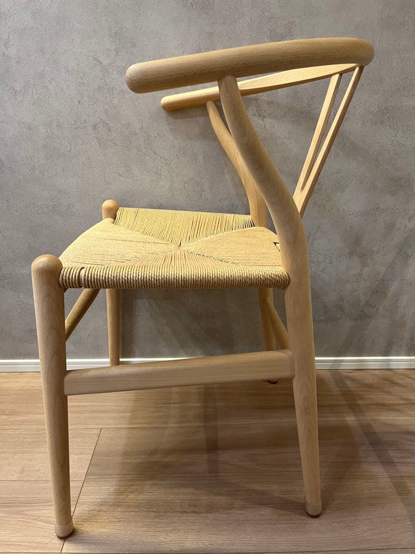 Ｙチェア CH24 ビーチ材 ソープ仕上げ 座面高45cm カールハンセン&サン