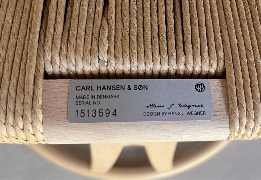 Ｙチェア CH24 ビーチ材 ソープ仕上げ 座面高45cm カールハンセン&サン