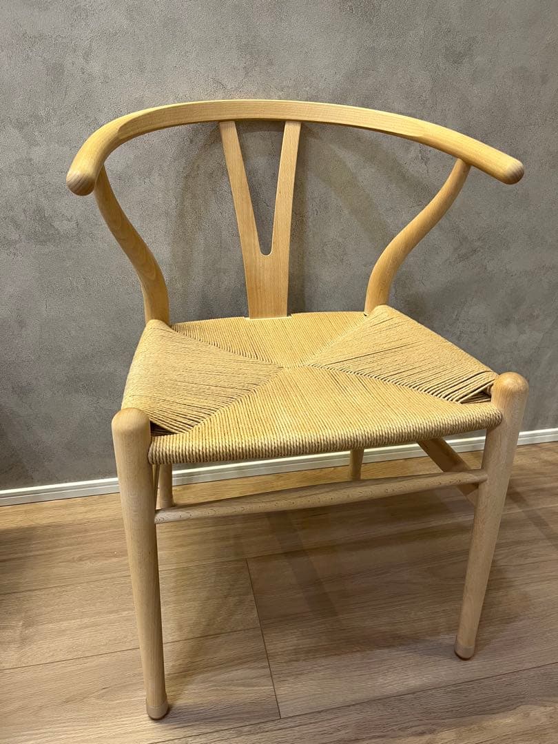 Ｙチェア CH24 ビーチ材 ソープ仕上げ 座面高45cm カールハンセン&サン