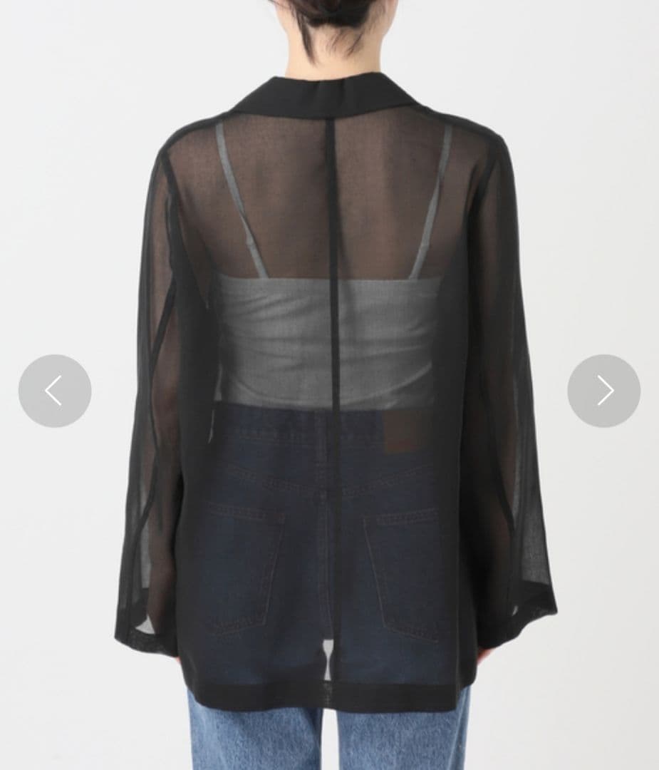 ノーブル スリットスリーブシアージャケット