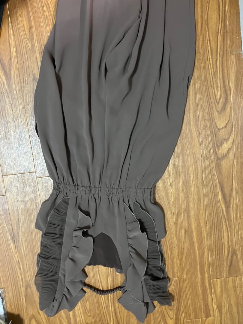 ココディール　最終値下げプリーツフリルオールインワン