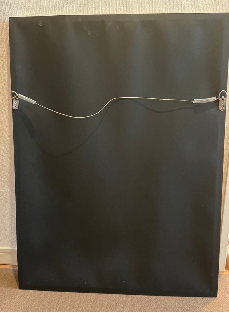 francfranc リップスティックアート作品 金色フレーム付き