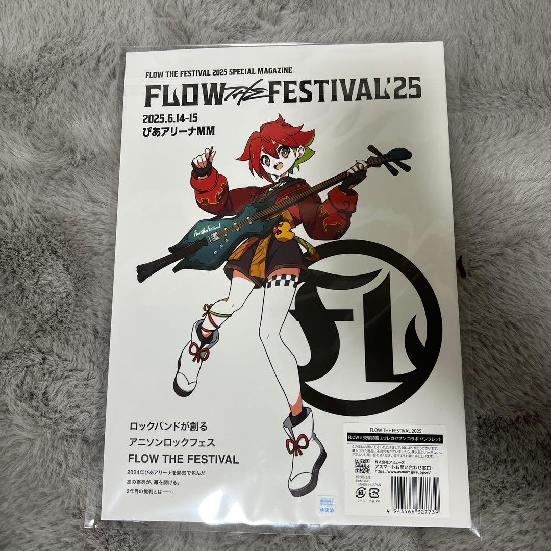 エウレカセブン ray=outパンフレット FLOW フェスティバル