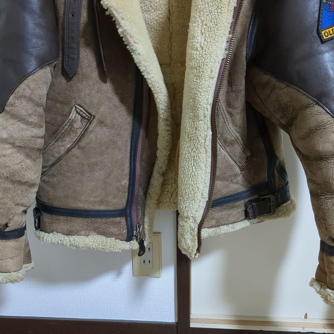 アビレックスB3　ムートンボンバー　世界大戦　防寒　ミリタリーライダース　レア