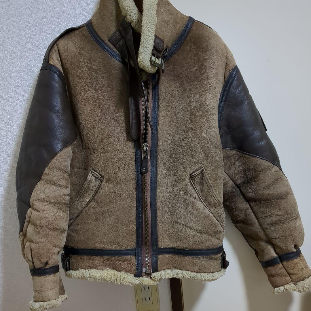 アビレックスB3　ムートンボンバー　世界大戦　防寒　ミリタリーライダース　レア