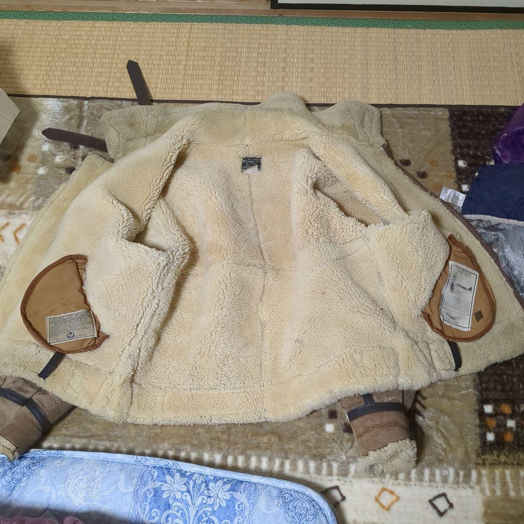 アビレックスB3　ムートンボンバー　世界大戦　防寒　ミリタリーライダース　レア