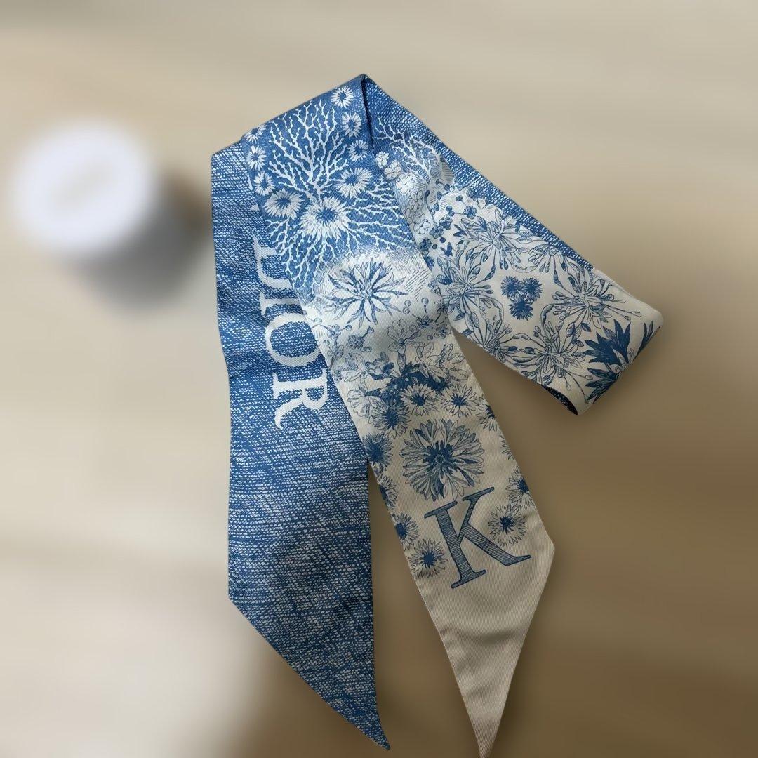 ちぇぶさん ディオール☆ミッツァ カレイドスコープ　リボンスカーフ トロッター