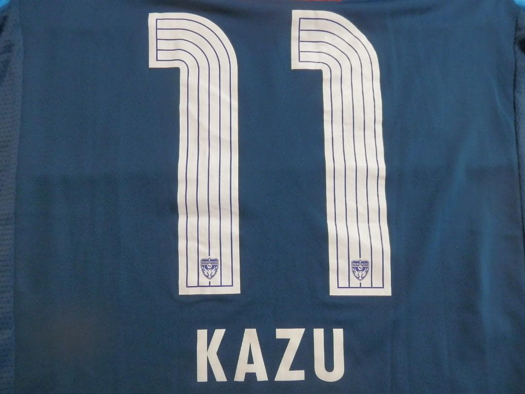 【NEW】【三浦和良】【Jリーグパッチ】横浜FC(2015)