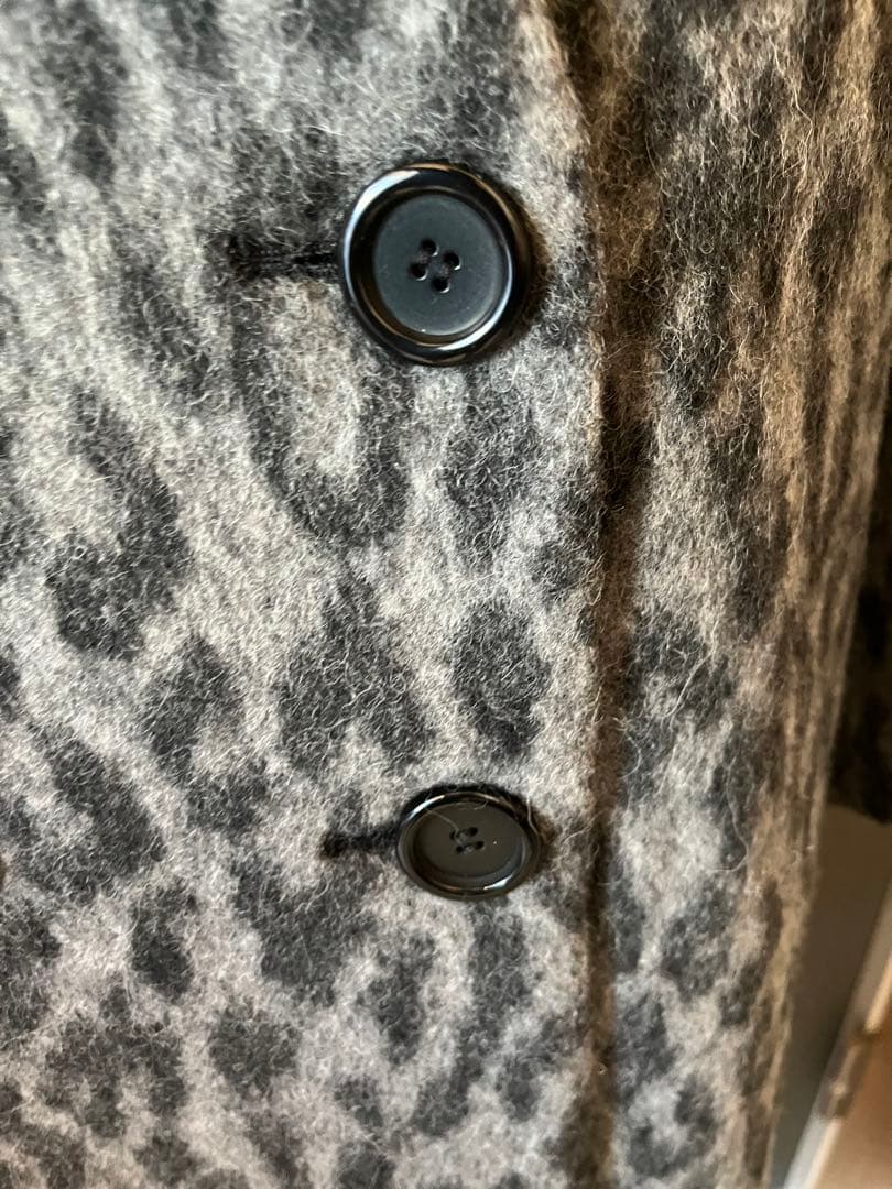 【新品タグ付き】RADIATE レオパードシャギーPコート