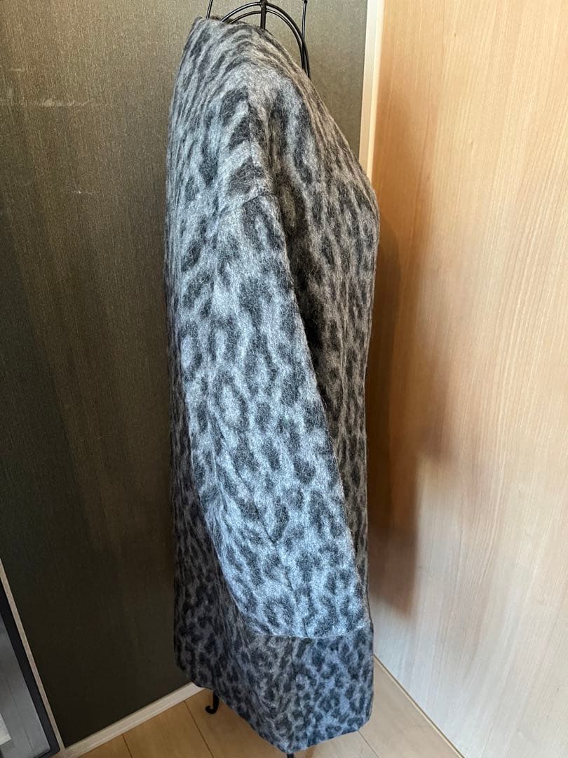 【新品タグ付き】RADIATE レオパードシャギーPコート