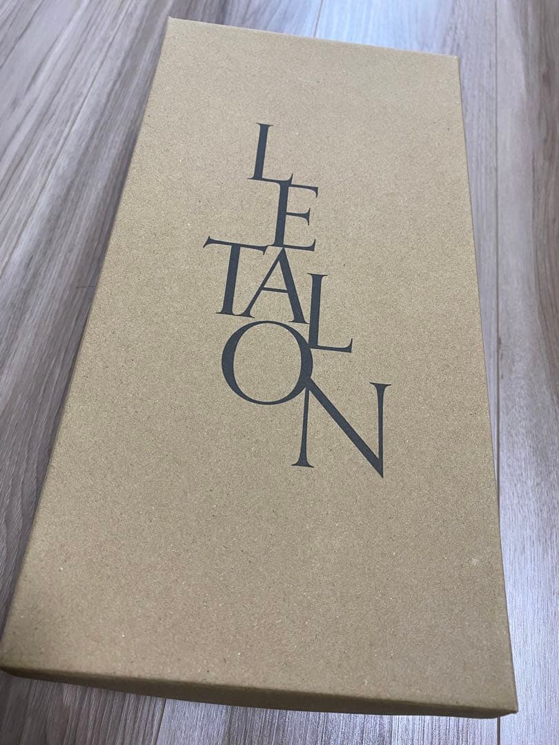 【Hanan】【新品】LE TALON ネイビー ビジュー フラット