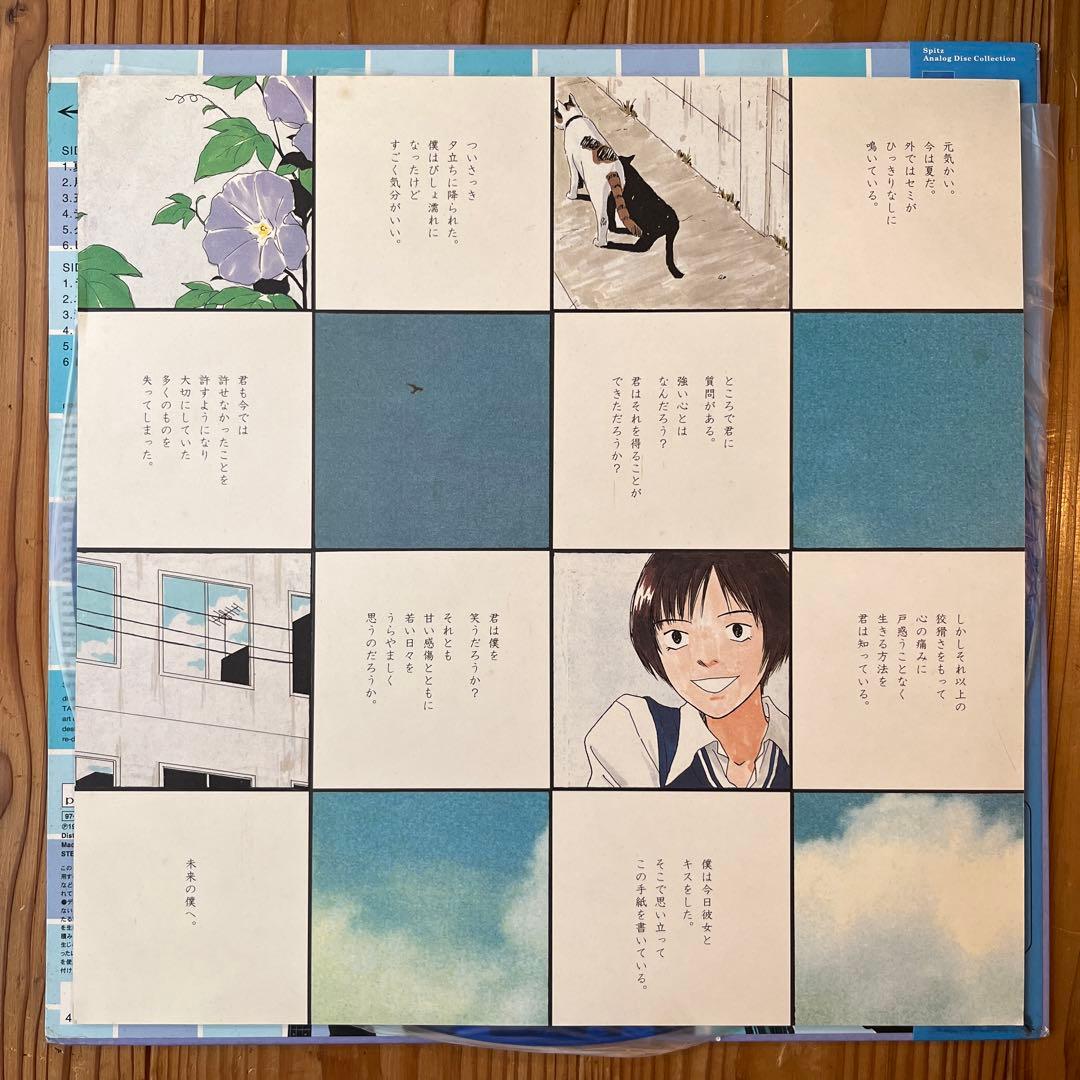 値下げ❗️スピッツ1stLP ブルー・クリア・ヴィニール仕様 よしもとよしとも