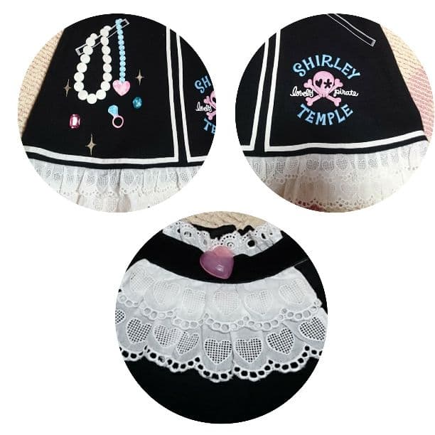 ♡374♡シャーリーテンプル♡パイレーツ☆ジュエリー付き♡ワンピース♡110cm