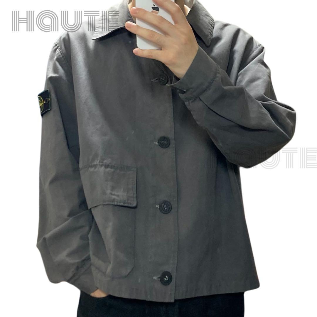 90s STONE  チョアジャケット グレー カバーオール