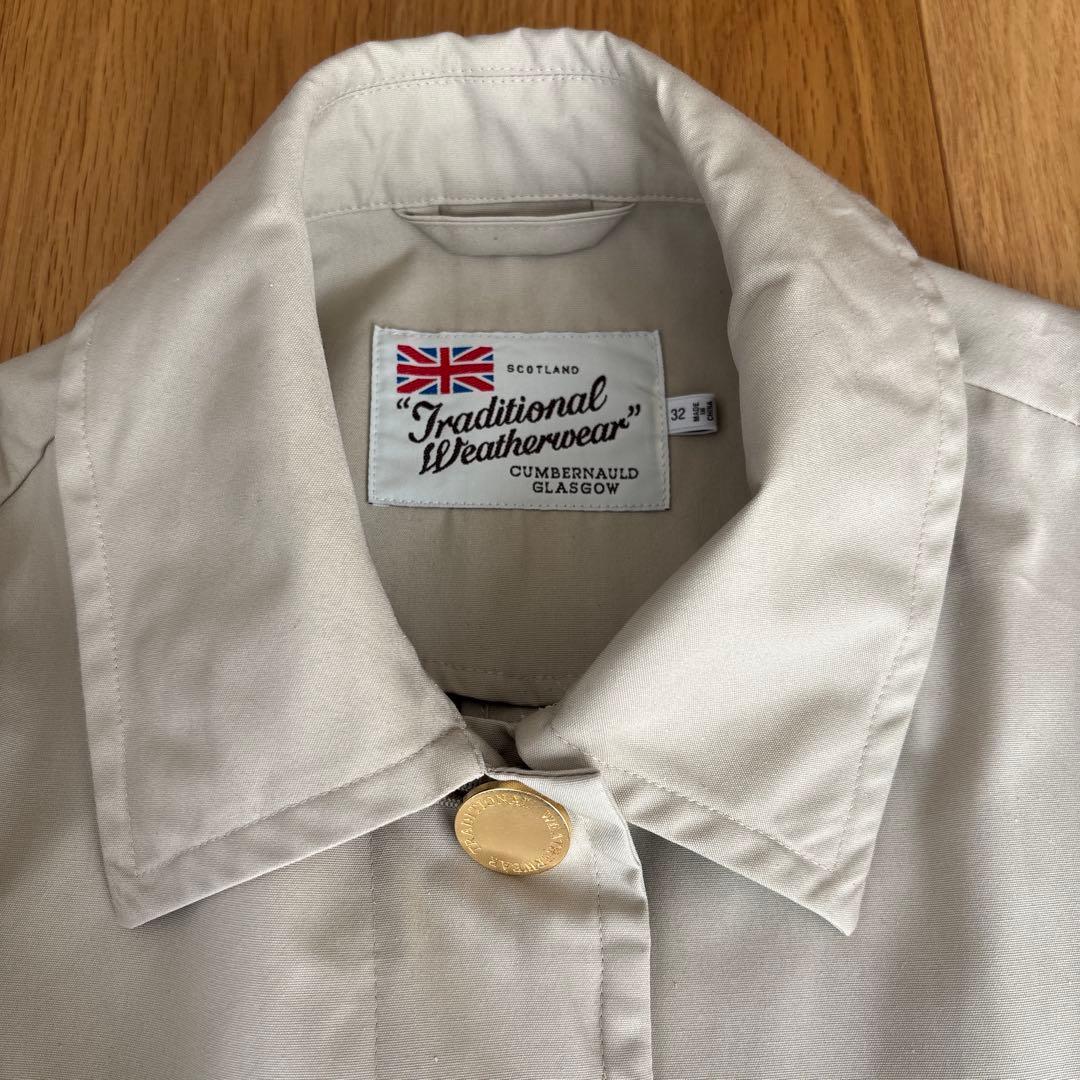 トラディショナルウェザーウェア　アウター マッケントッシュ　ベージュ