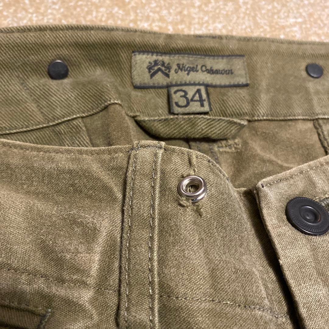 ナイジェルケーボン　34 M47タイプ　色抜けあり　使用感あり