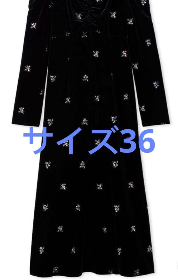 ゆな♡即購入可様　ワンピース　BLK サイズ36