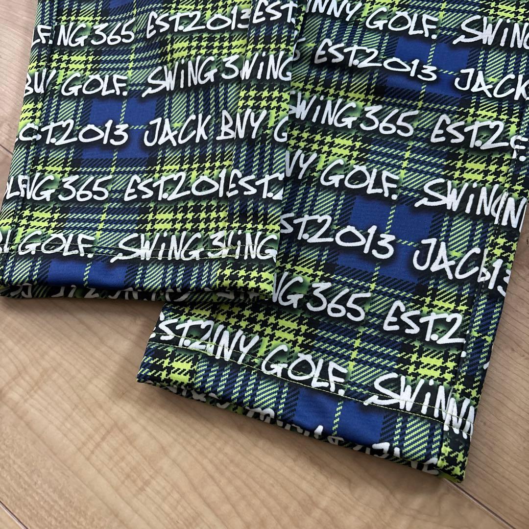 新品　ジャックバニー　メンズ　リバーシブル中綿ベスト　裏地付きパンツ　上下L