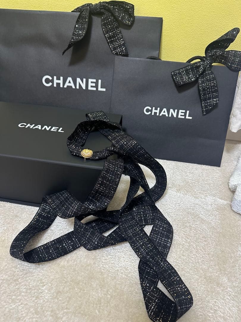 CHANEL ❣️ホリデーラッピング 2025 クリスマス リボン&チャーム