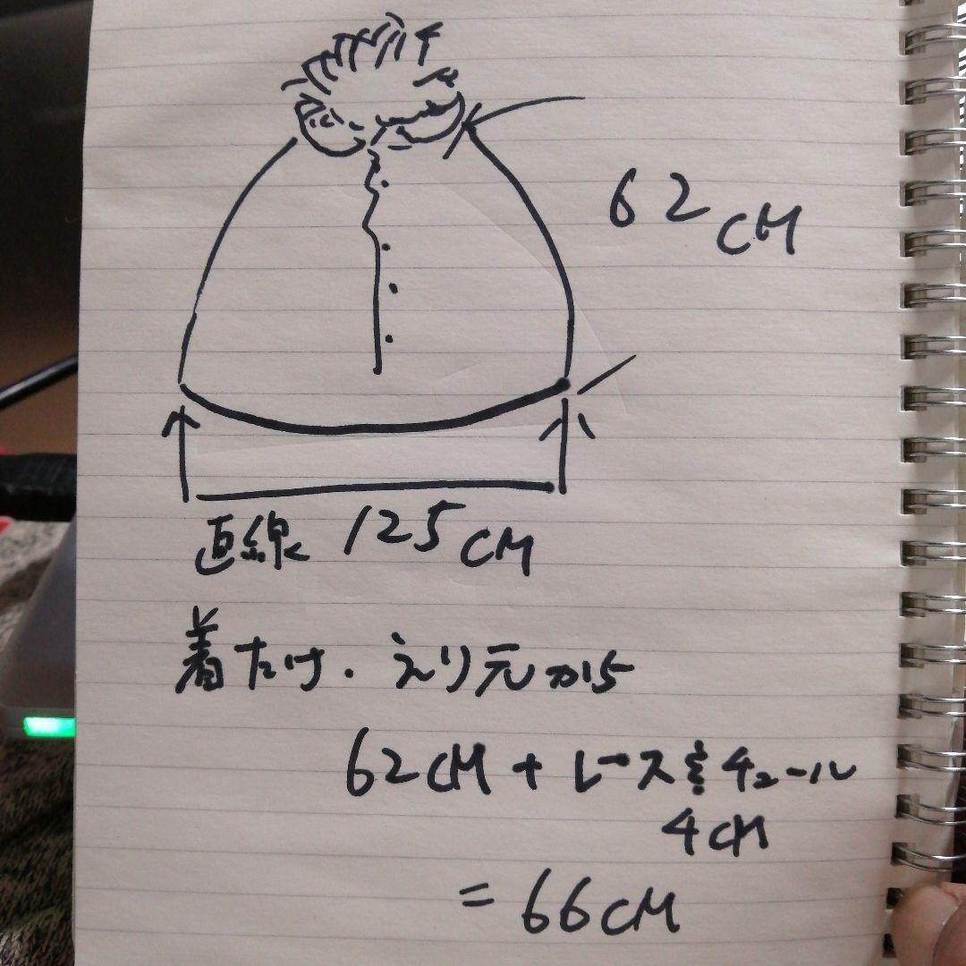 オールド　LIZ LISA　ケープ　リボンモチーフ　レース＆チュール　襟ファー