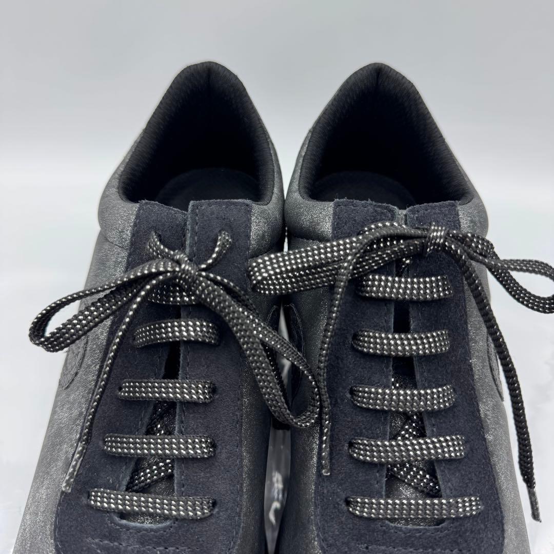 仙ママ NO NAME SPEED JOG 黒 24cm 厚底 ウェッジ