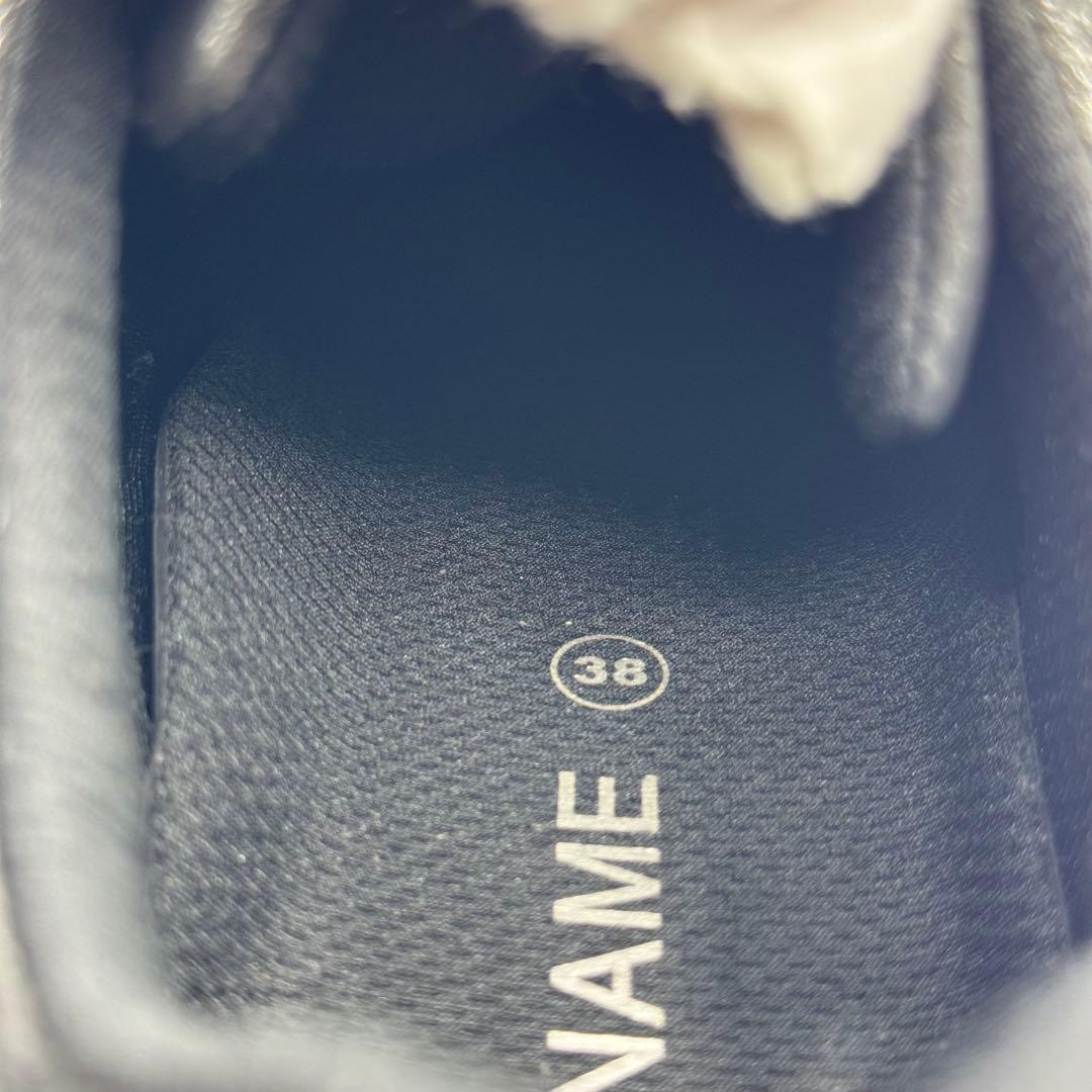 仙ママ NO NAME SPEED JOG 黒 24cm 厚底 ウェッジ