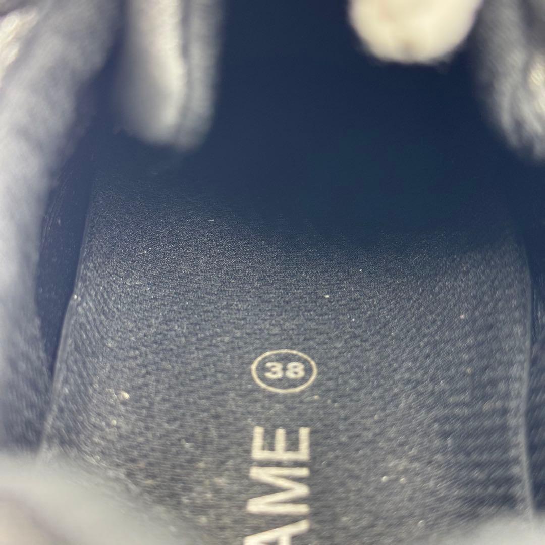 仙ママ NO NAME SPEED JOG 黒 24cm 厚底 ウェッジ