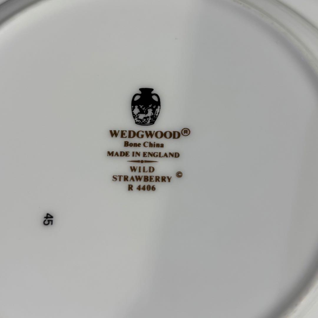  ワイルドストロベリー スーププレート６枚