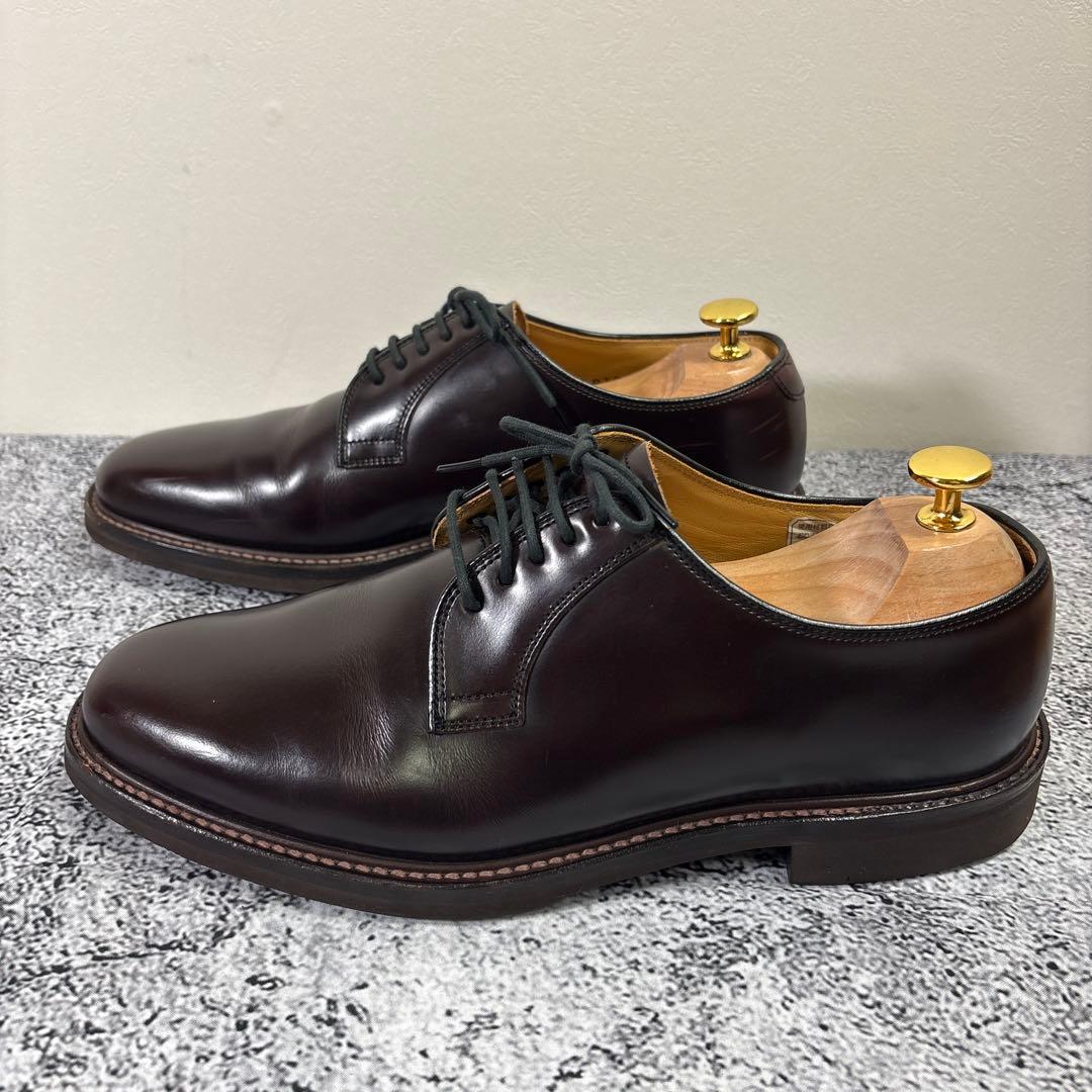 REGAL GEOX プレーントゥ　レザー レースアップ ドレスシューズ25.5