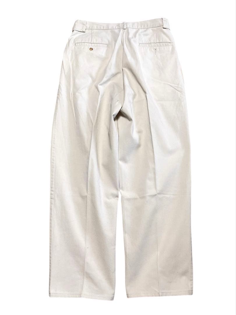USA製 古着 90's ラルフローレン ツータック チノパン ポロチノ