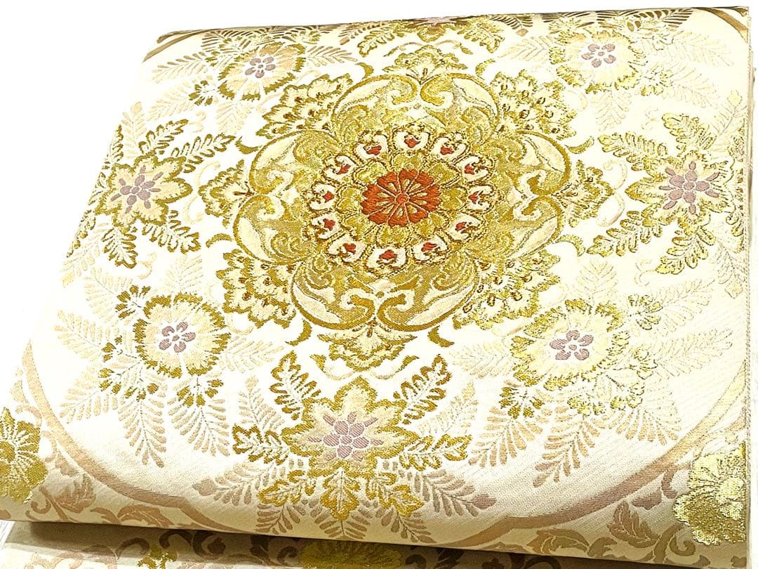 逸品♡ 西陣織　豪華♡金糸　礼装用　正絹　袋帯