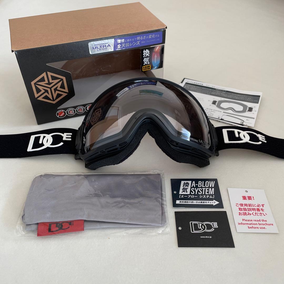 DICE BANK ゴーグル　2023/24モデル